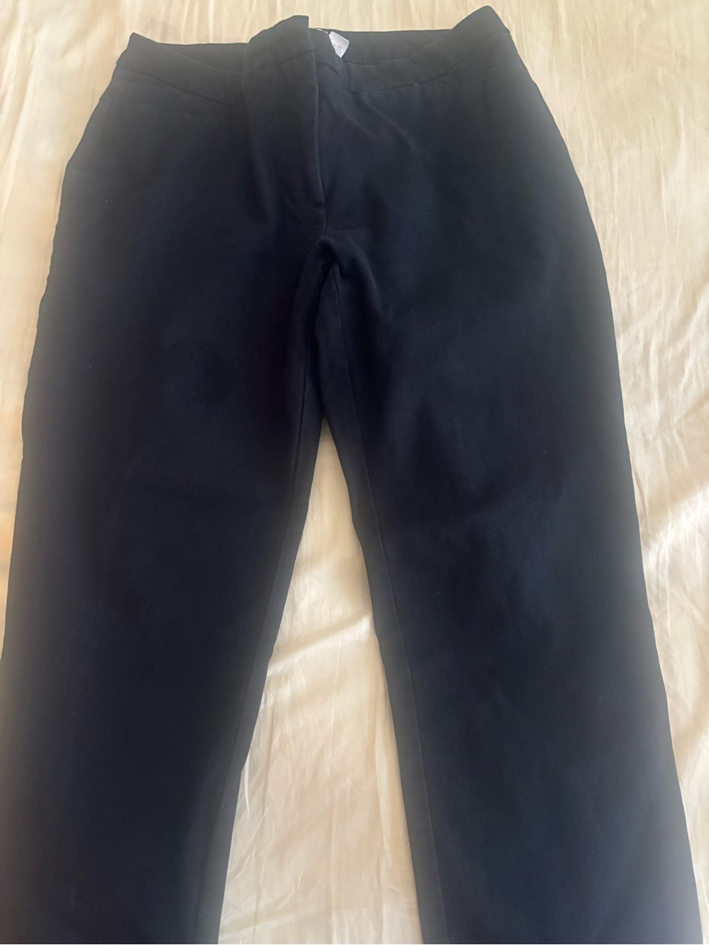 Women's Straight Leg Black Dress Pants
